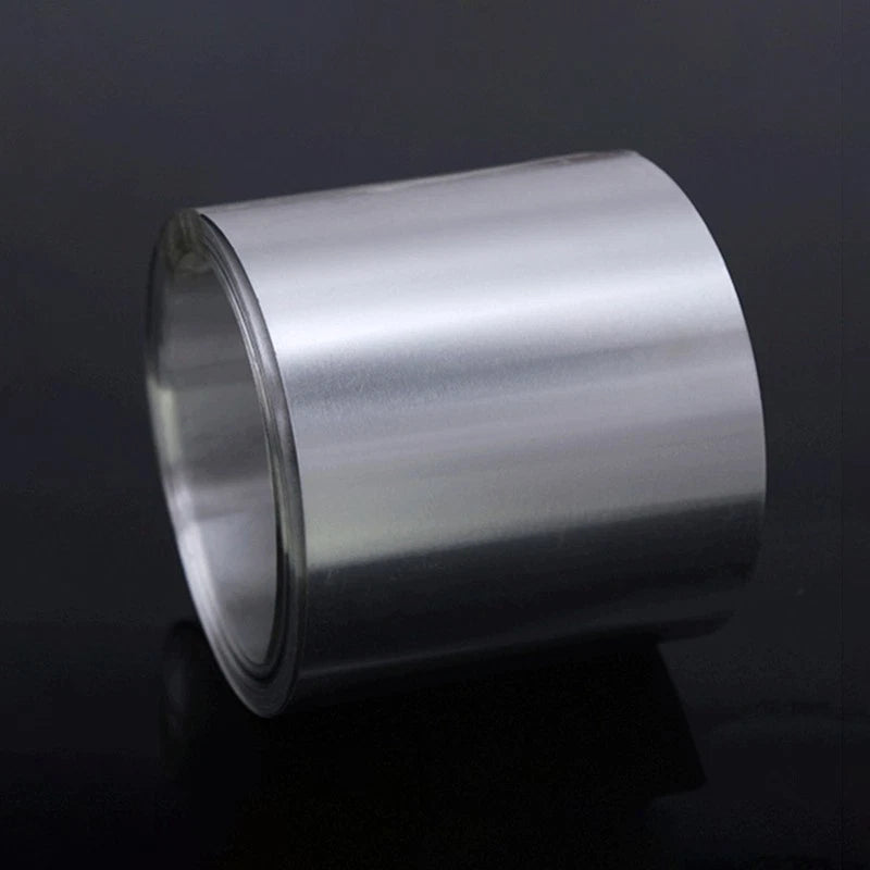 304 Stainless Steel Band Metal Foil Flake Thin Steel Plate Thickness 0.015mm-1mm
