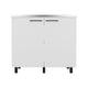 Utility Sink Cabinet Burwood, Kitchen, White