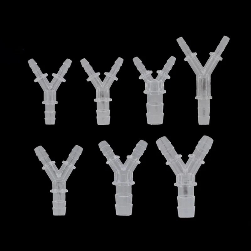 Plastic Hose Barb Connector — 3-Way, 4-Way & Hexagonal Fitting | Φ2.4–15.8mm
