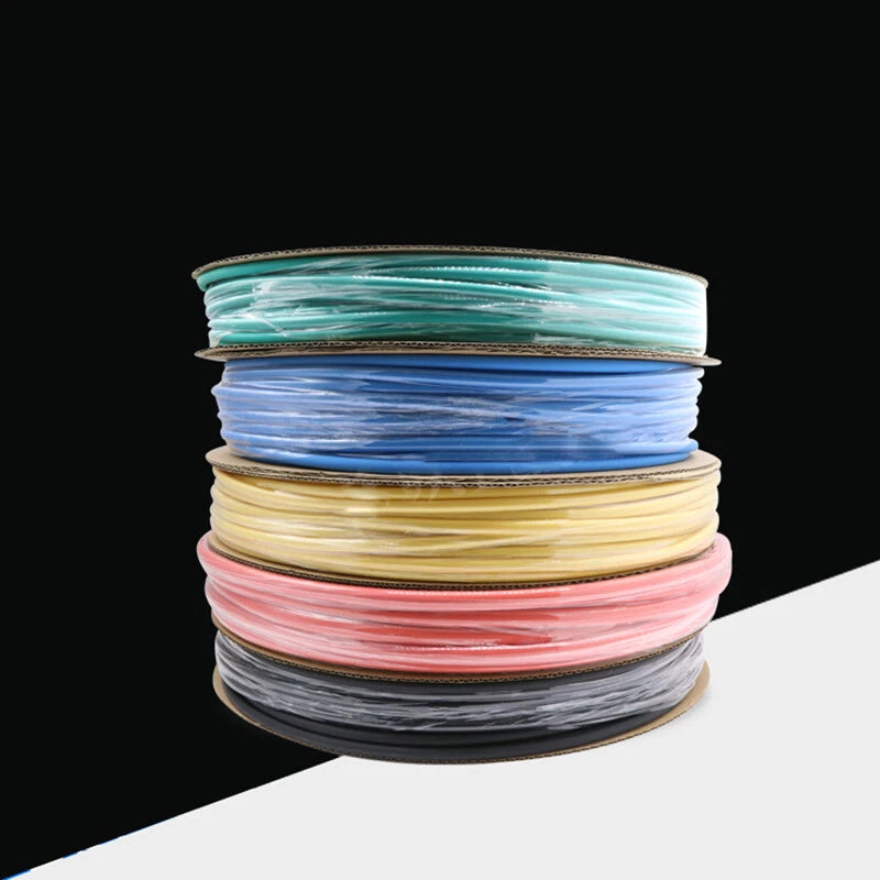 Heat Shrink Tubing 2:1 Ratio – φ0.6mm to φ6mm Electrical Wire Sleeve