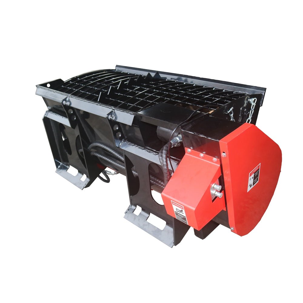 280Lt Volume Skid Steer Attachments Concrete Mixer Bucket - HomeDIYer