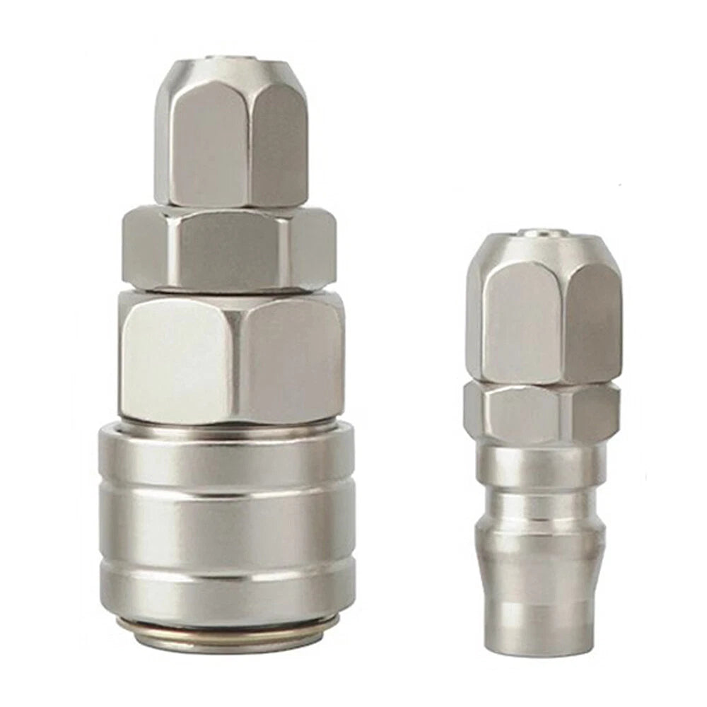 Air Compressor Quick Release Coupler — Plastic & Steel, All Models (1/4" to 1/2")