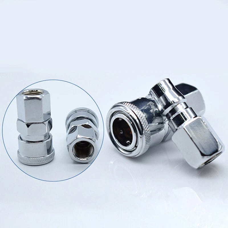 Iron Chrome Plated C-Type Quick Connector Quick Disconnect Air Hose Fitting