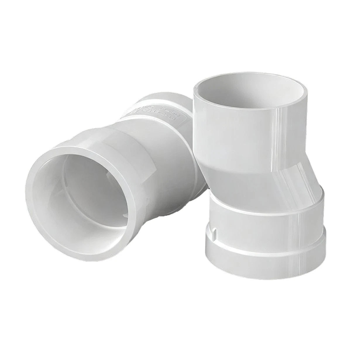 PVC Equal Offset Connectors Adapter Metric Plumbing Fittings For Water Pipe