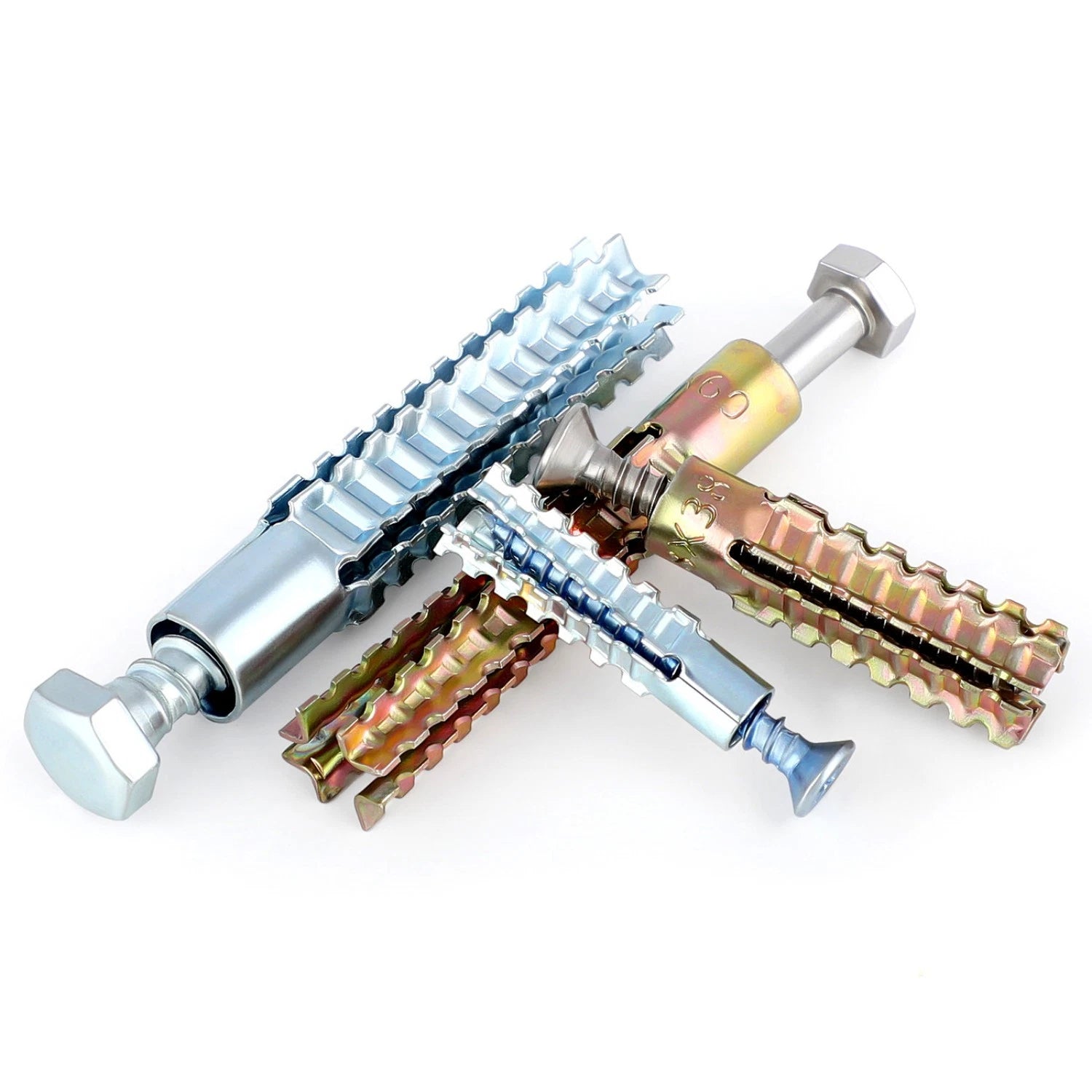Serrated Expansion Anchors for Concrete & Hollow Walls — M5 to M10