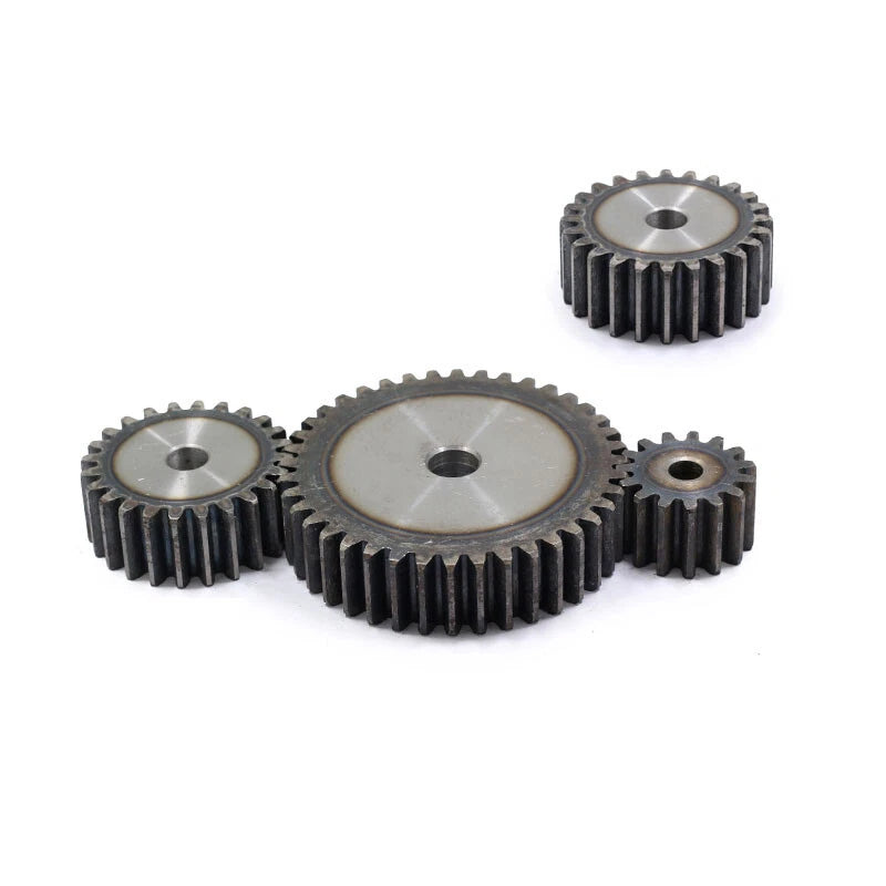 2.5 Mod Spur Gears Pinion Gear Teeth 10~30 Transmission Gear 45# Steel Flat Gear