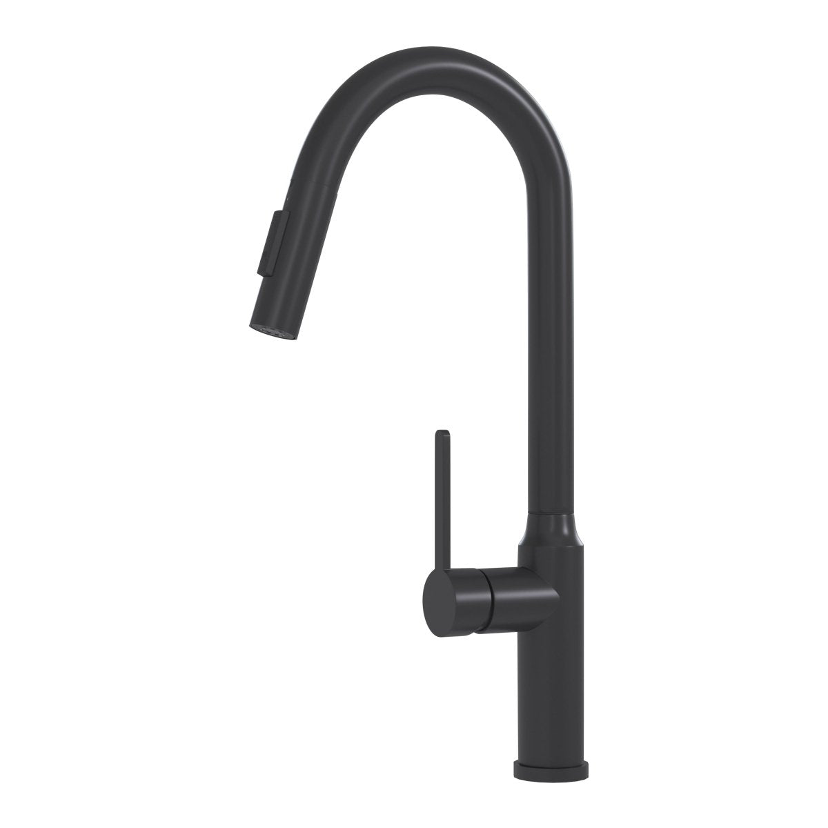 18.83" CUPC Certified Pull - down Kitchen Faucet (Matt Black Finish) - HomeDIYer