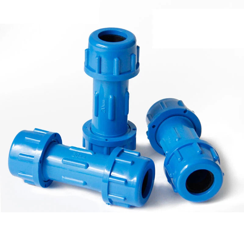 PVC Pipe Quick Connector Adapter Coupling 20-160mm  Compression Pipe Fittings
