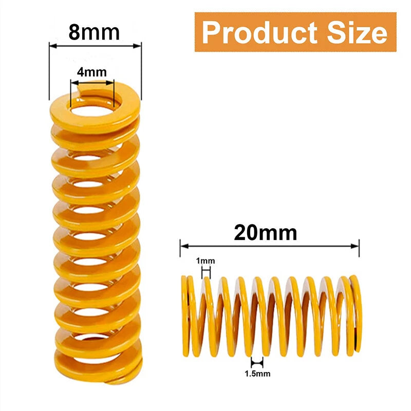 Light/Medium/Heavy Load Duty Die Springs Mould Compression Die Spring OD 20-22mm