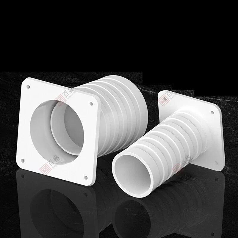 PVC Water Stop Joint Waterproof Sleeve Fittings Straight Drainage 50 75 110mm