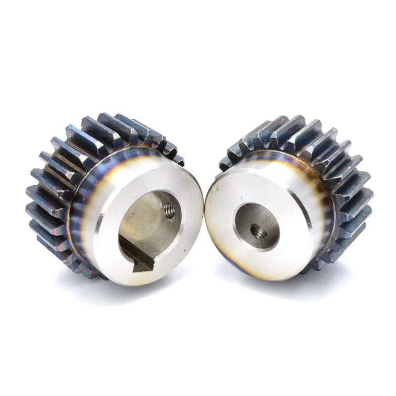 1.5 Mod 45# Steel Spur Gear 10-27T Bore 6-18mm Pinion Gear with Step Motor Gear