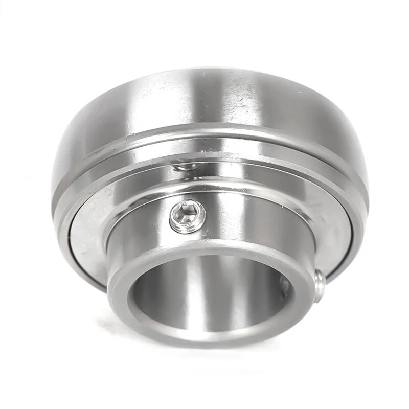 Stainless Steel Bearing Insert Bearings with Grub Screw Imperial ID 3/4" 1" - 2"