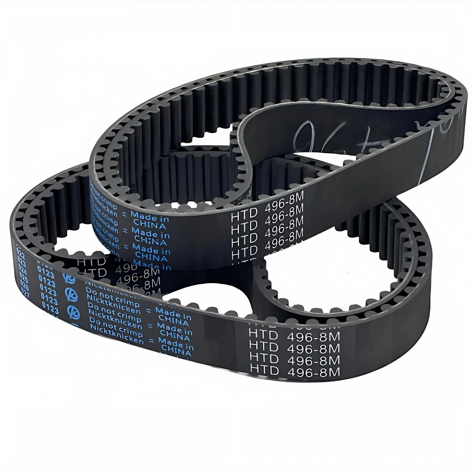 HTD 8M Timing Belt — 40mm Wide Closed Loop CNC Synchronous Belt (264–2840 Teeth)