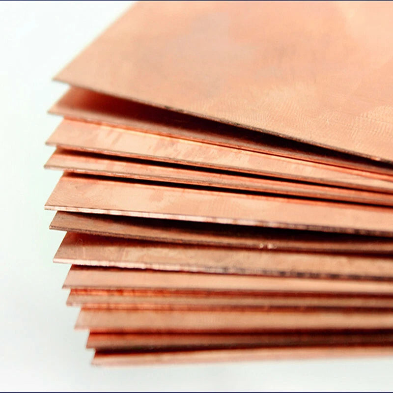 0.5mm-5mm Thick T2 Pure Copper Plate-Sheet Copper Block Laser Cut Metal Sheets
