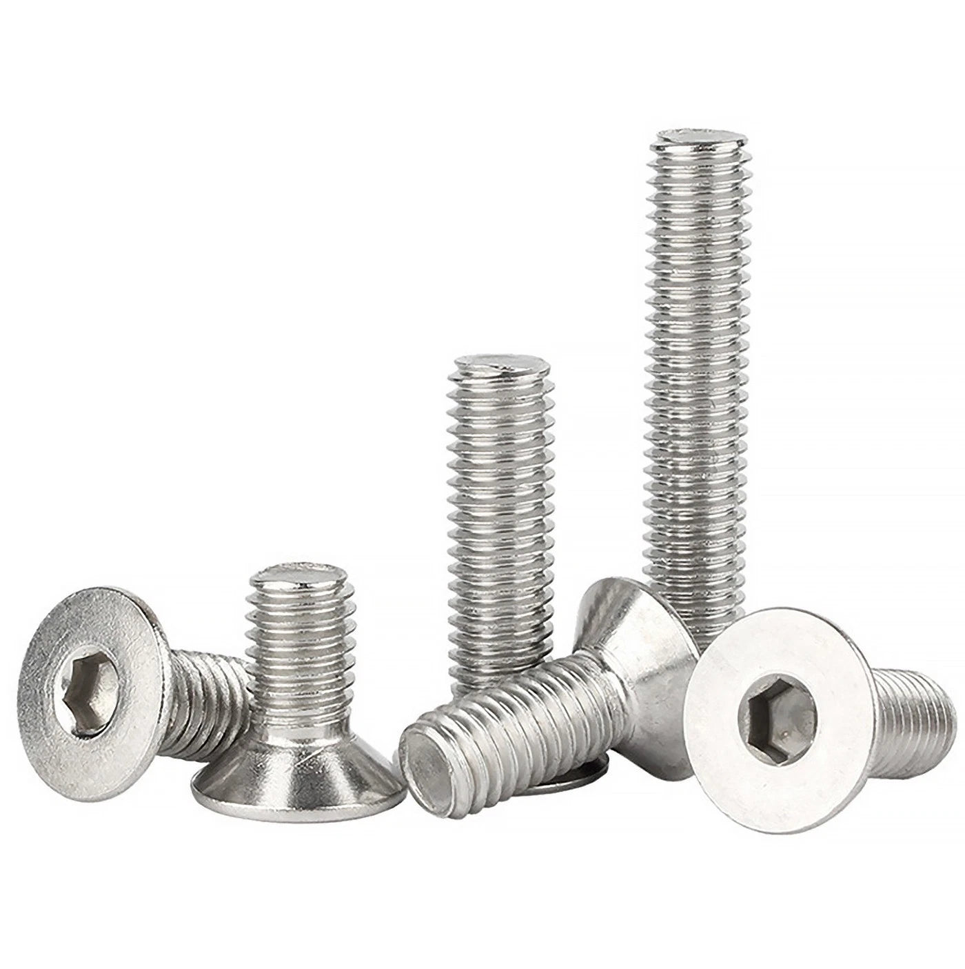 A2 Stainless Steel Socket Countersunk Screws – ISO 10642, M3 M4 M5