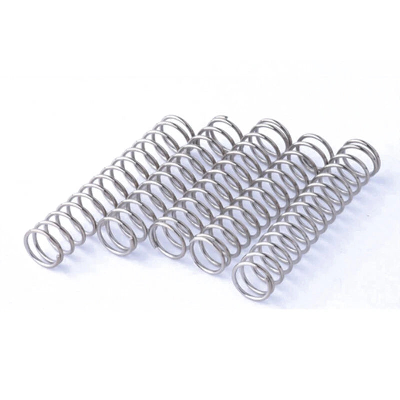Compression Spring 2mm Wire Dia 24mm - 25mm OD Small Pressure Springs