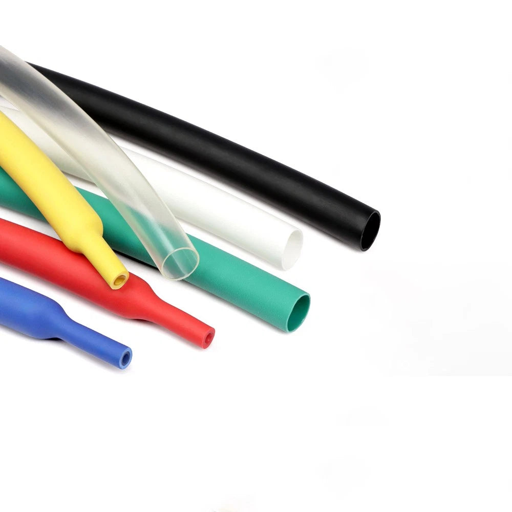 3:1 Heat Shrink Tubing with Adhesive Glue Lined — 1.5mm to 65mm, Multiple Colors