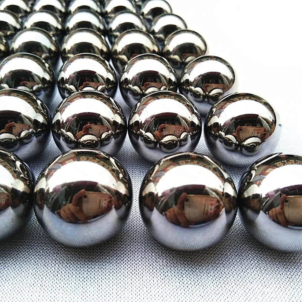 High Precision Chrome GCR15 Steel Solid Steel Ball Bearings - Dia 1mm to 200mm