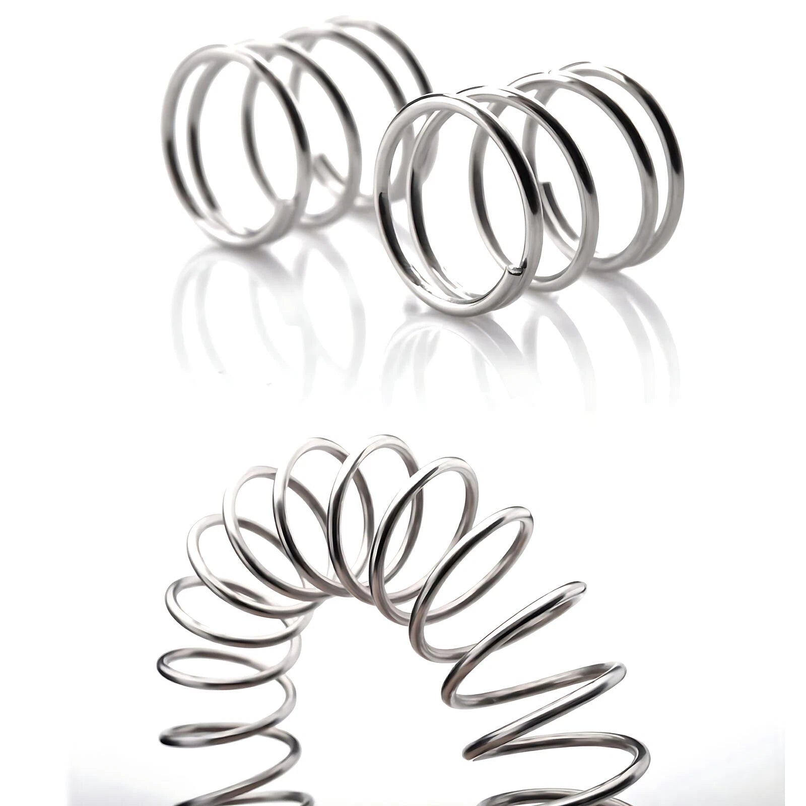 0.5/0.6mm Wire Dia Compression Spring 304 Stainless Steel Pressure Small Springs