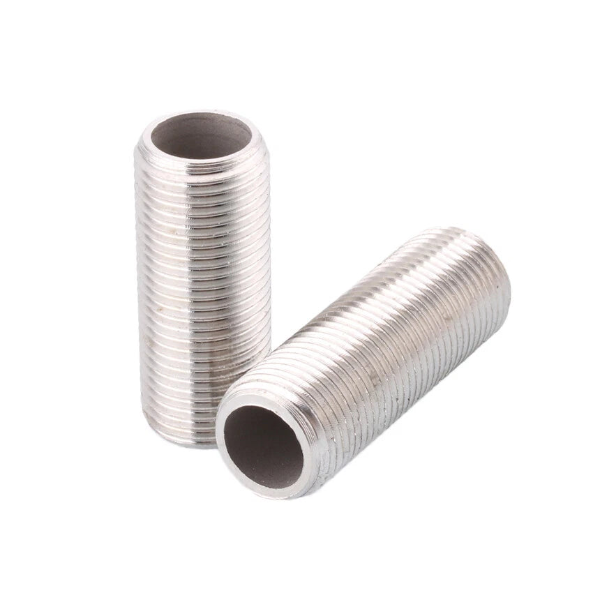 A2 Stainless Steel Male Threaded Rod Connector Stud — Pipe Fitting Bar