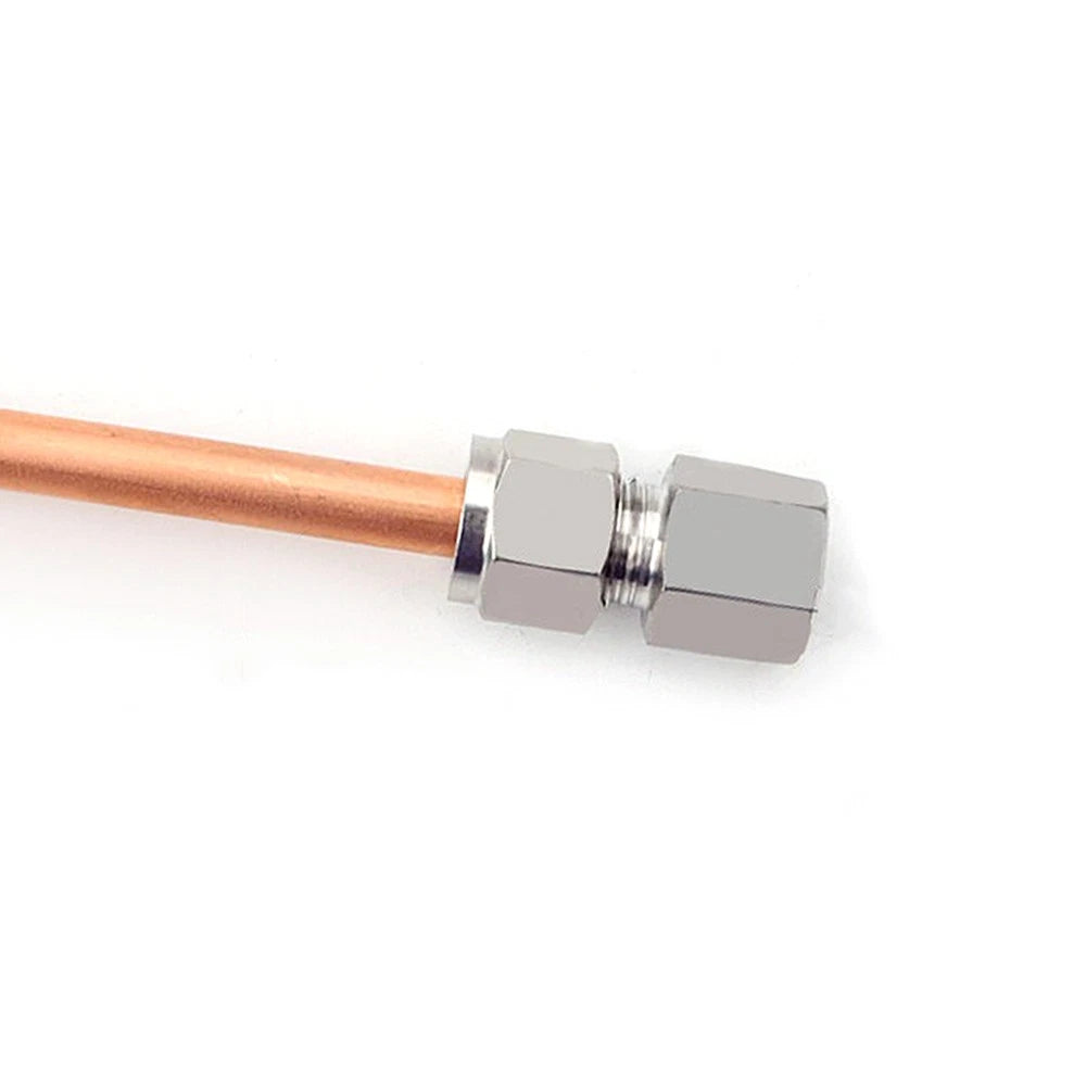 304 Stainless Steel Compression Fittings – Female Straight Coupling Connector