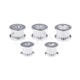 GT2 Timing Belt Pulley 16/20 Teeth 6mm Teeth Width Bore 3mm-8mm For 3D Printer