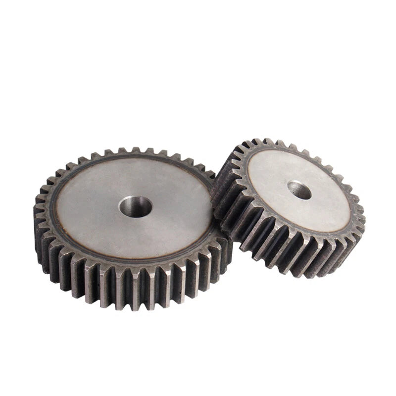 Spur Gears Pinion Gear 1.5/2.5/3/4/5 Mod Transmission Gears 45# Steel Flat Gears