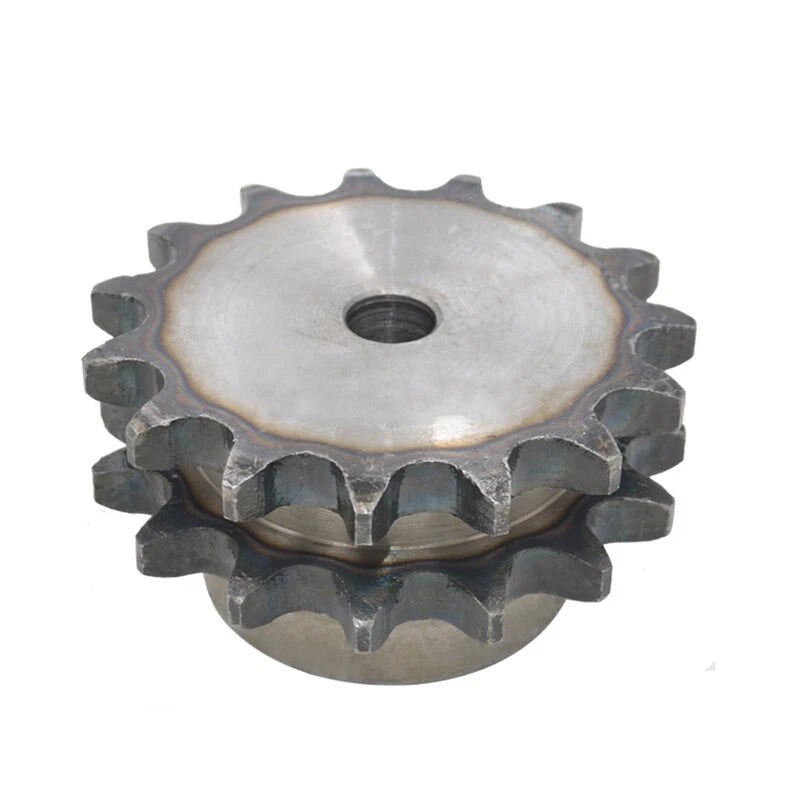 #40 Chain Sprocket 10T-60T Pitch 12.7mm Double Row Tooth for #40 Roller Chain
