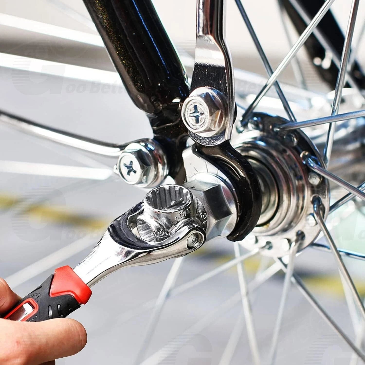 52 in 1 Universal Socket Wrench Multifunction 360° Rotating Head Spanner Tool