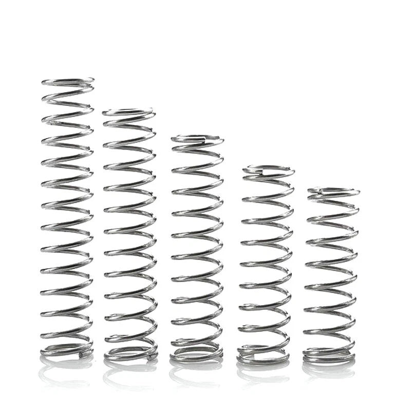 Compression Spring 0.9mm Wire Diameter 5-11mm OD 10-60mm Length Zinc Plated