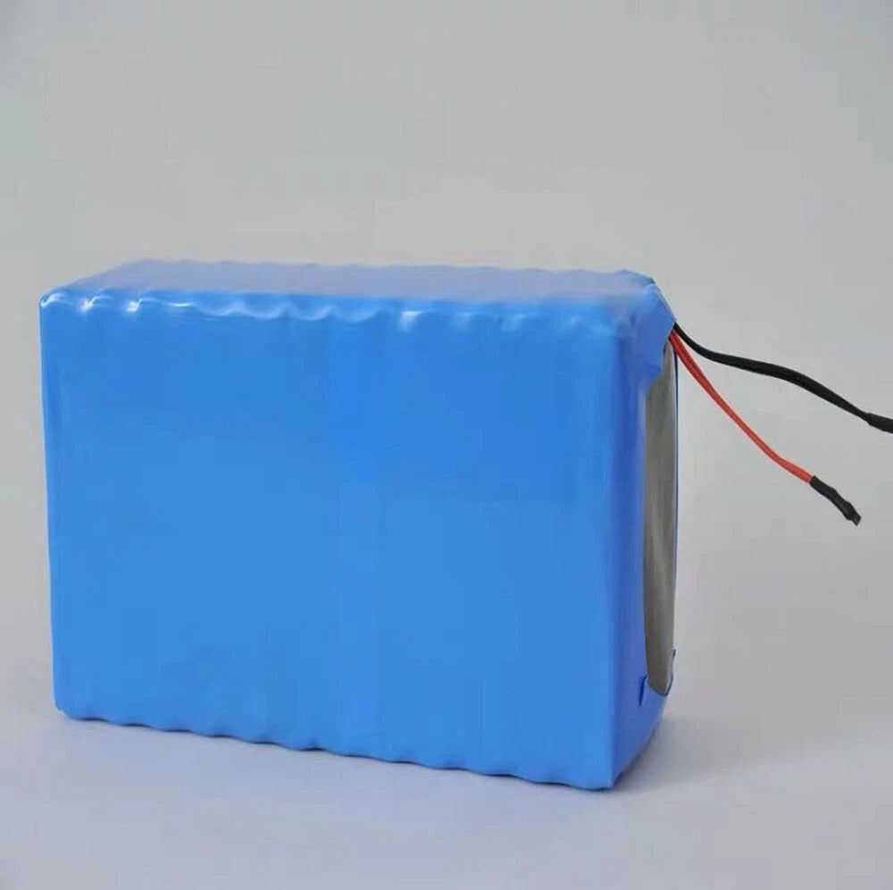 PVC Heat Shrink Tube for RC Battery Packs — 103mm to 500mm Flat Width, Blue & Clear