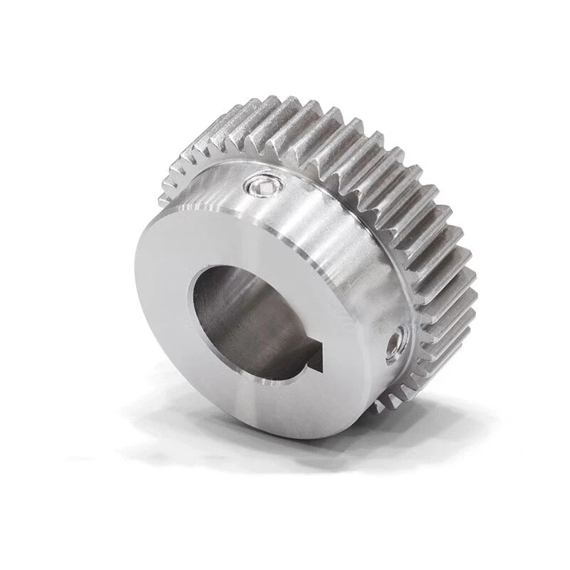 Mod 1 Stainless Steel Spur Gears Pinion Gear Motor Gear, 31-50 Teeth Bore 8-20mm