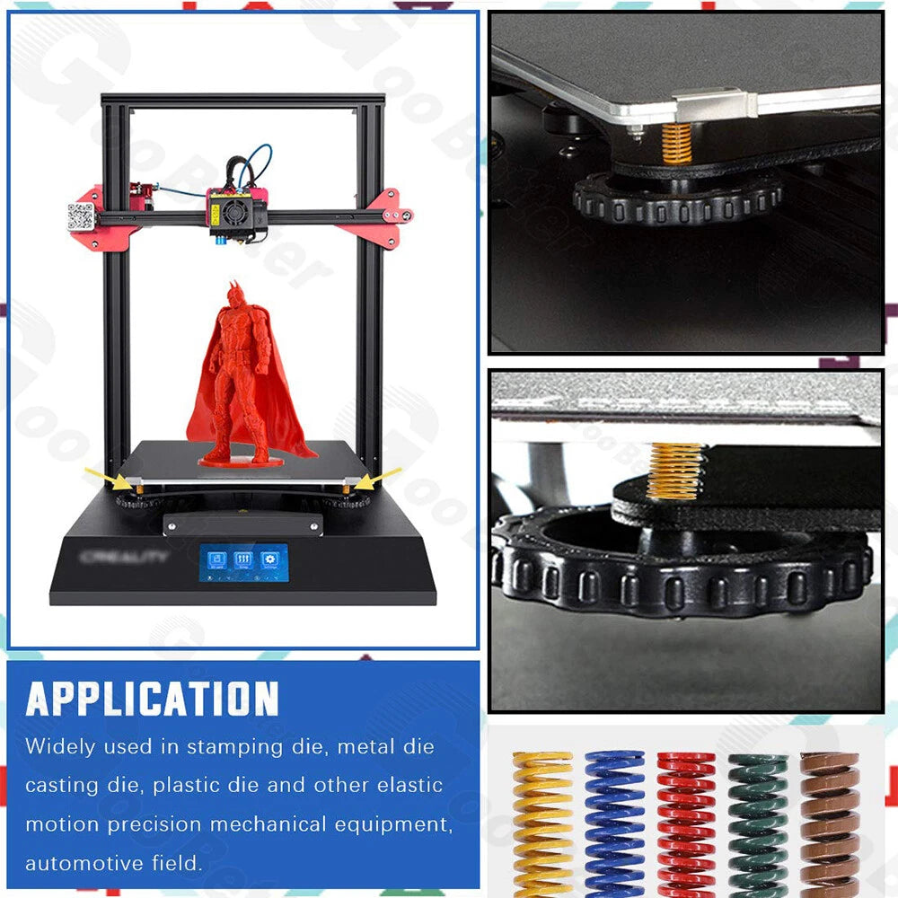 Heavy Load Duty Compression Die Spring Mould 14-16mm Diameter & Up To 300mm Long