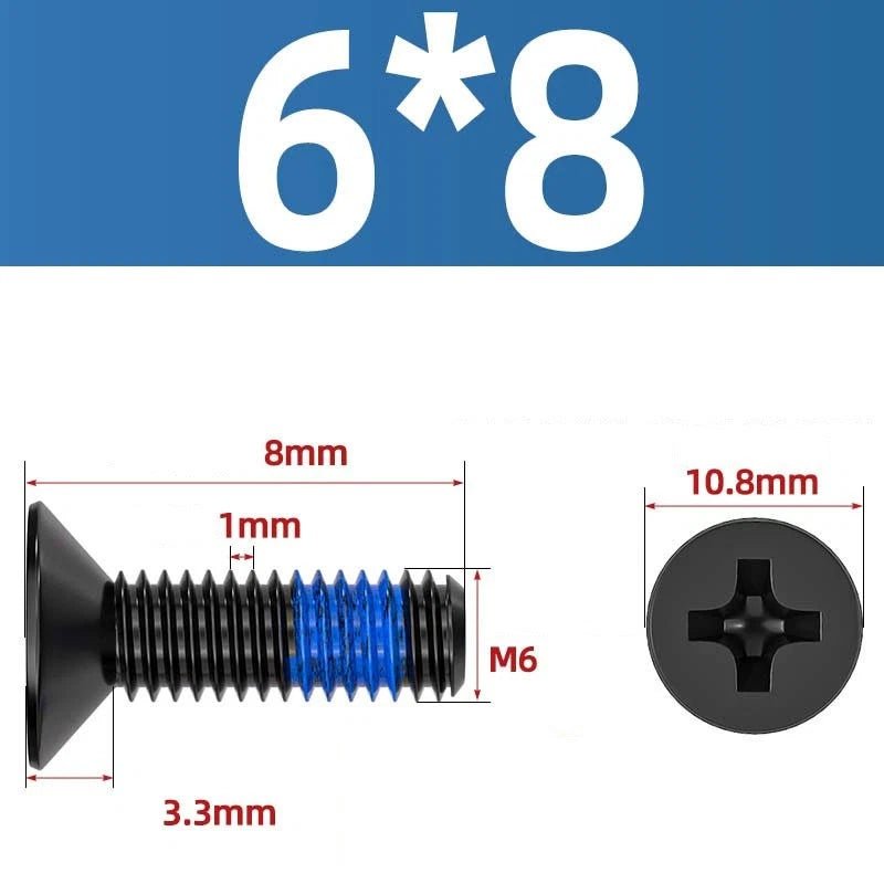 M1.2–M6 Phillips Flat Head Machine Screws | Carbon Steel | Black & Nickel Plated - HomeDIYer