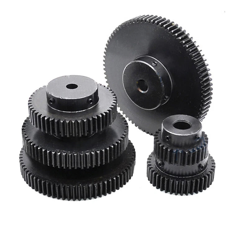 Mod 1.5 Steel Spur Gear 20 Teeth Bore 5mm-15mm Transmission Pinion with Keyslot