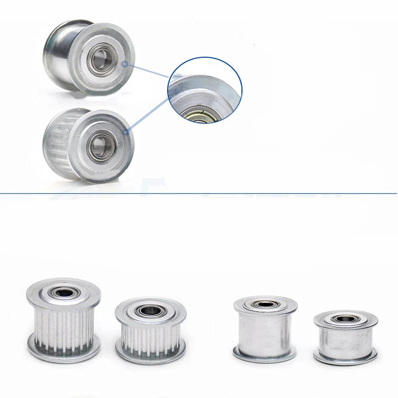 HTD 3M Timing Belt Pulley Idler Pulley 15-35T, Bore 3-17mm, for CNC, 3D Printer