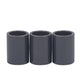 PVC Straight Pipe Coupling Socket Fitting 20–110mm Grey