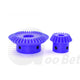Straight Bevel Gear Module 1 90° 1:2 Pairing 15-40 Tooth 5-12mm Bore Nylon Blue