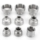 BSP Female Threaded Pipe Reducer Coupling — Stainless Steel A2, 1/2" to 4"