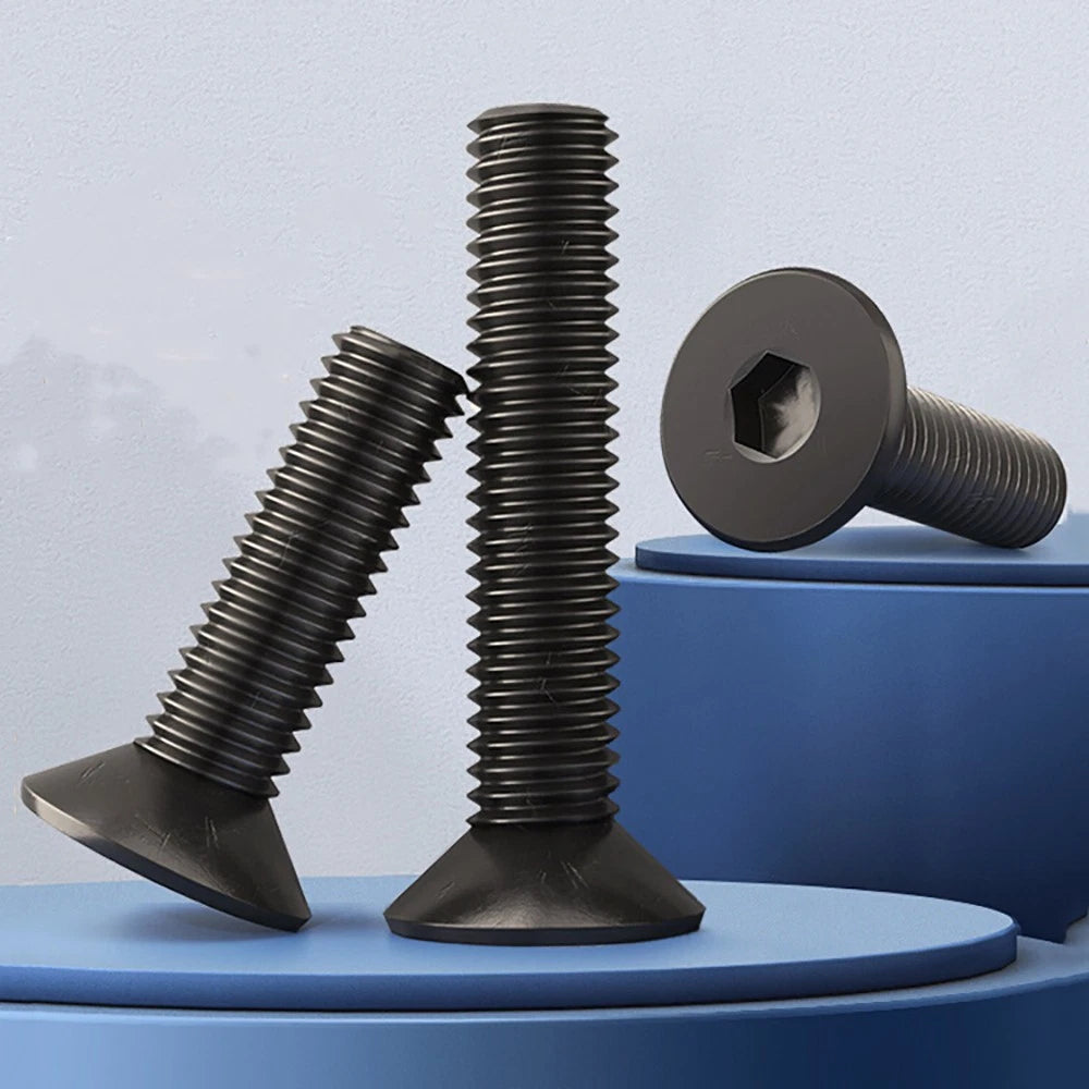 M2-M6 Countersunk Socket Head Cap Screws – Grade 10.9 Alloy Steel
