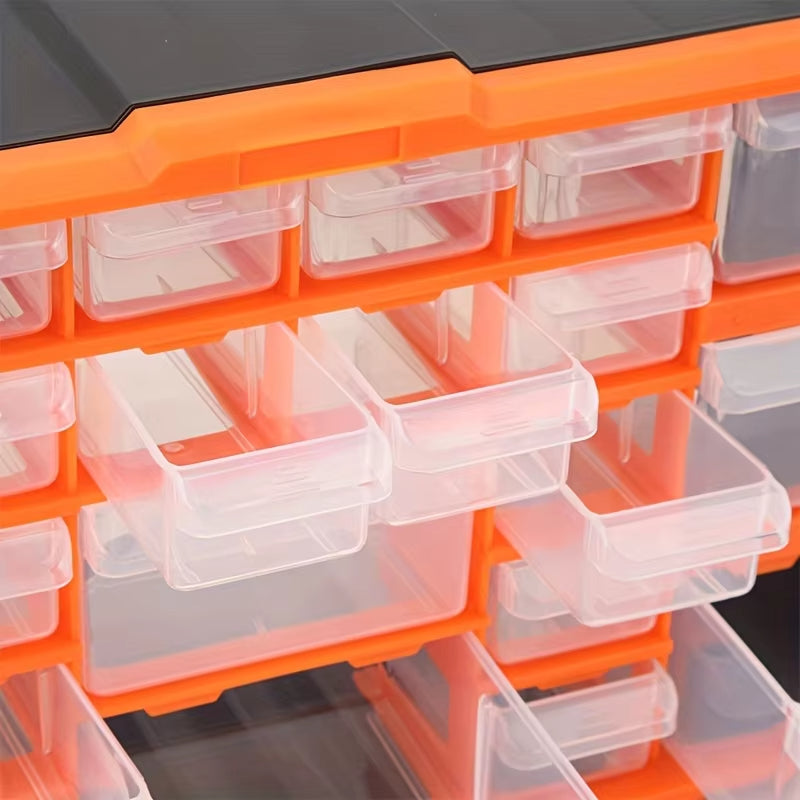 Hard Plastic Organizing Boxes Tool Parts Screw Storage Box Tool Chest Drawers Working Professional Home Tools Packaging