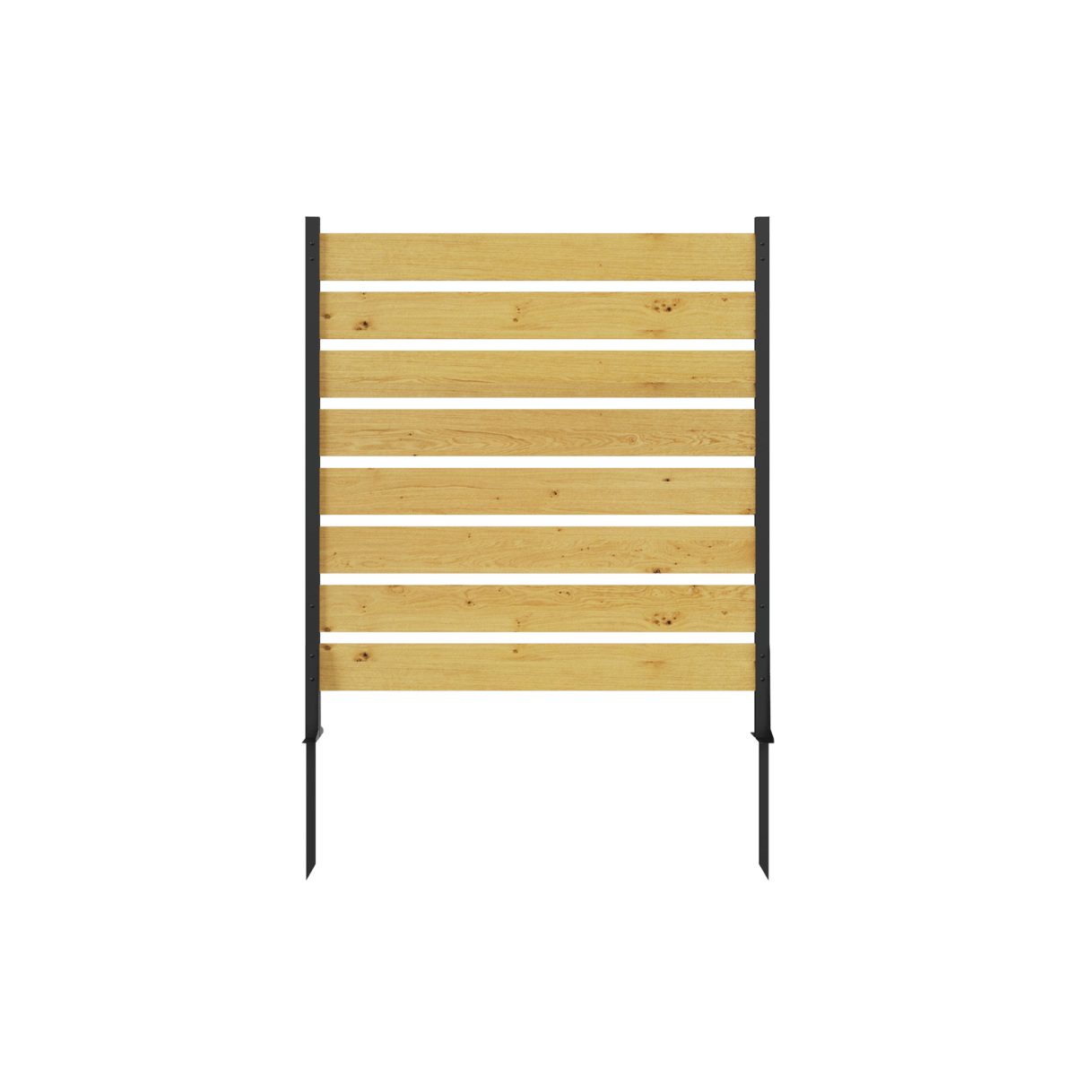 55"x38.5"W (2 Panels) Cedar Wood Privacy Screen, Outdoor Privacy Walls, Privacy Wood Fence for Pool Equipment Enclosure, Trash Can Enclosures, Air Conditioner Fence - HomeDIYer