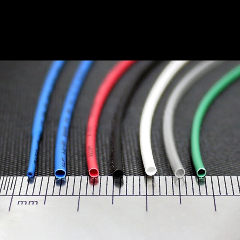 Black Heat Shrink Tubing φ1–φ25mm | Electrical Wire Insulation Sleeve for Automotive & DIY - HomeDIYer