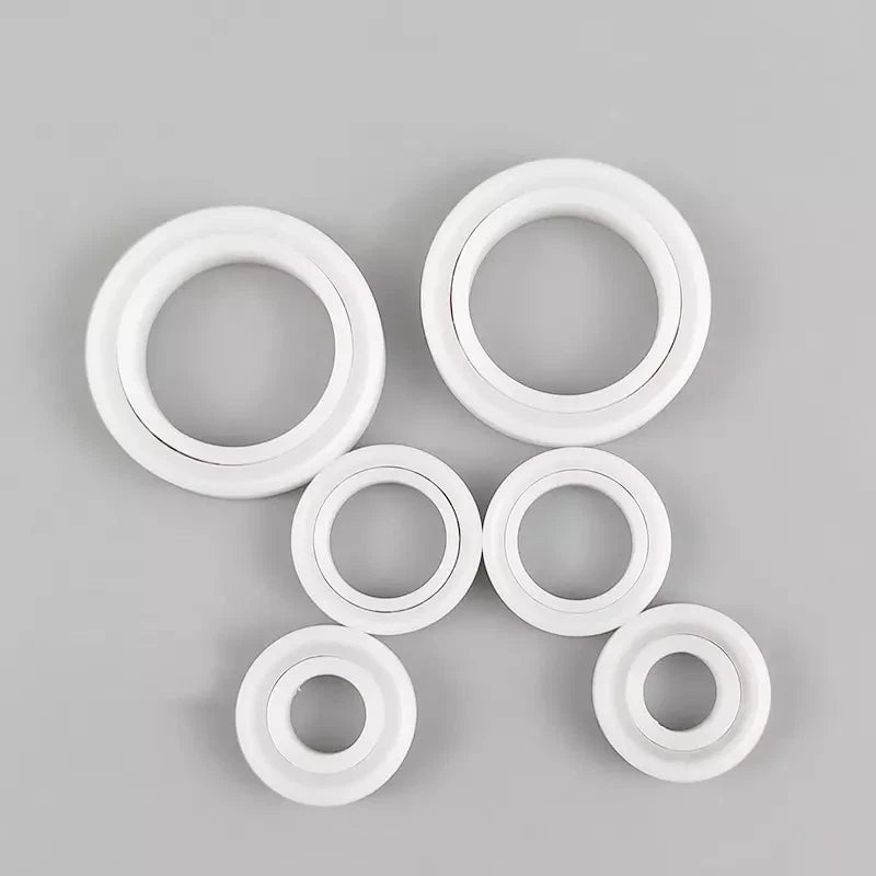 POM Plastic Bearing Deep Groove Ball Bearings RS/2RS Single/Double Sided Seal