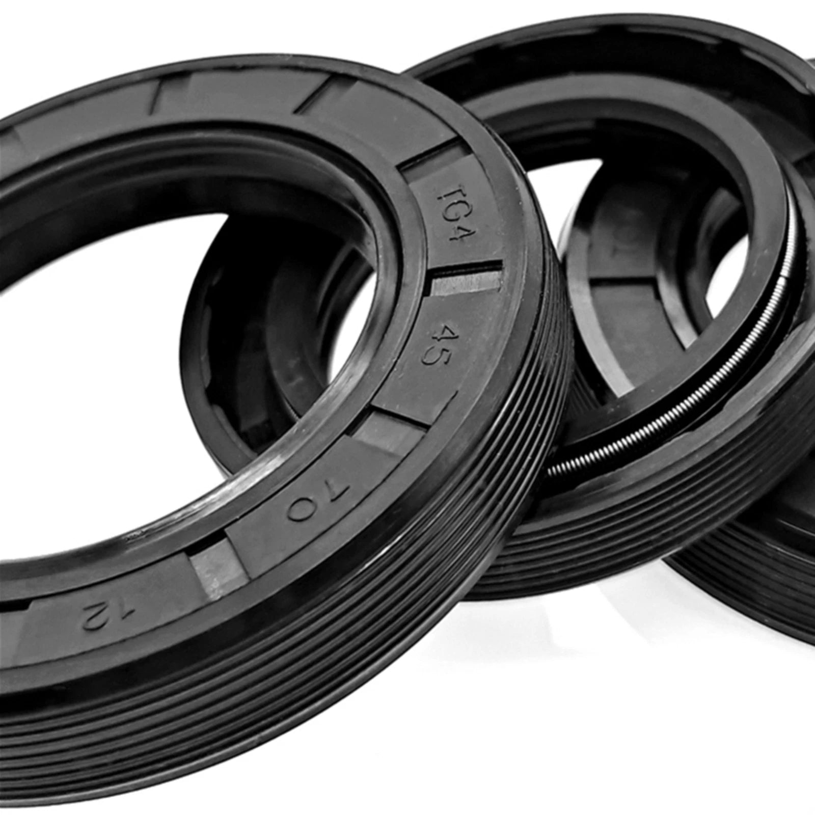 TC Oil Seal Rings Metric Size | Rotary Shaft Seal NBR 70 | ID 42–95mm