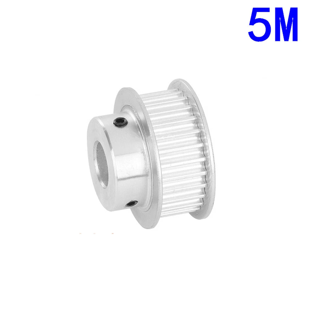 HTD-5M 10-45Teeth Timing Belt Pulley Pitch 5mm 3D Printer CNC Drive Width 21mm