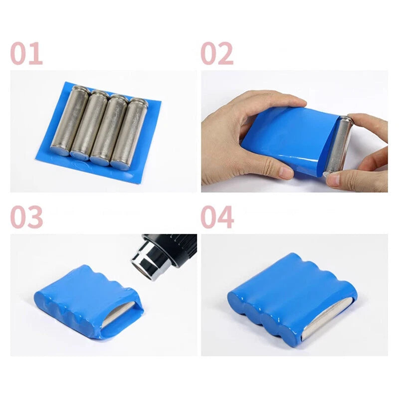 PVC Heat Shrink Tubing 2:1 — Insulation Sleeve, Width 7–95mm, 105°C Rated