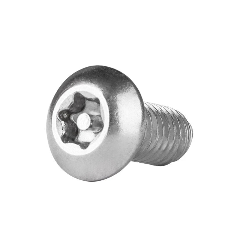 M3–M10 Tamper-Proof Torx Pan Head Screws – A2 Stainless Steel, Security Machine Bolts