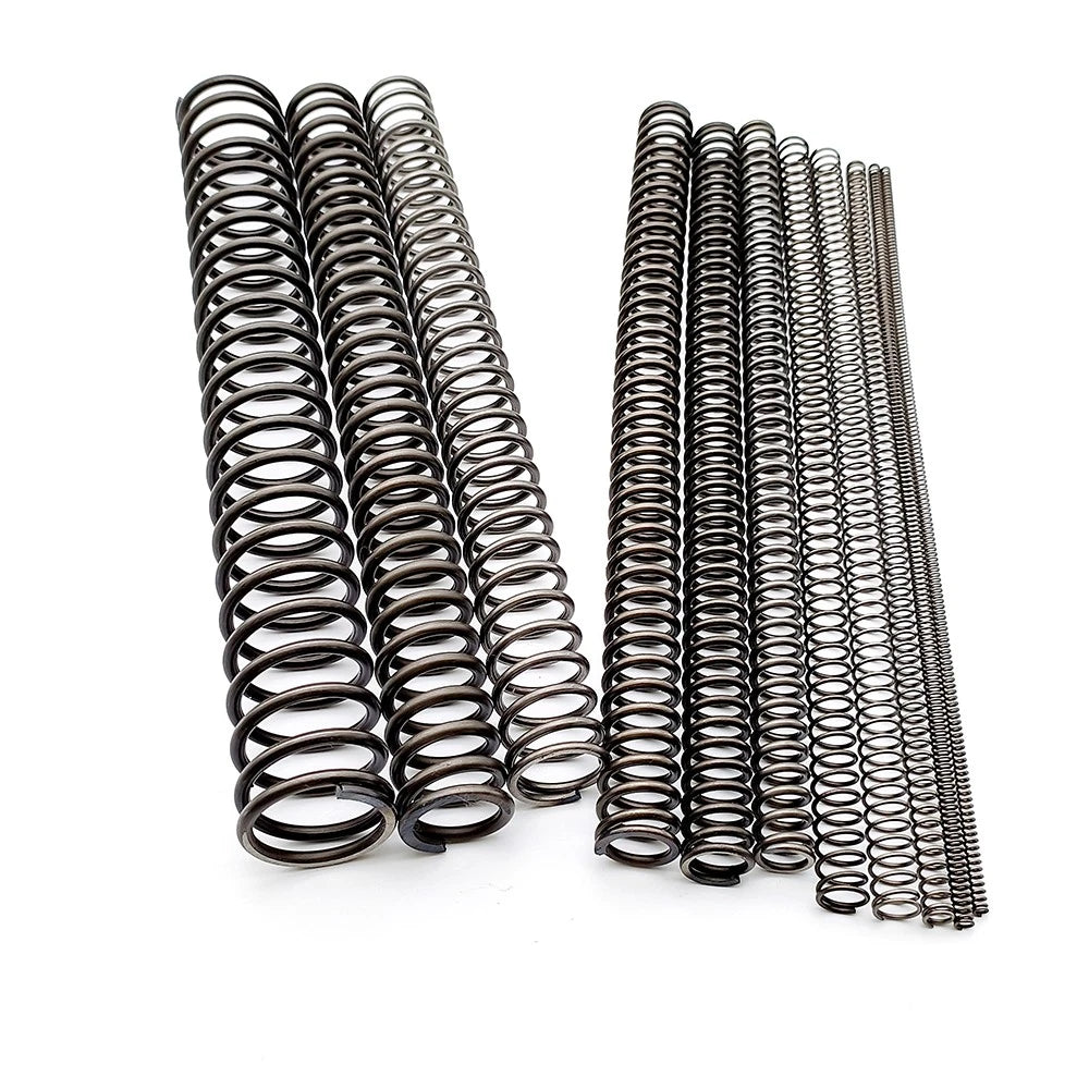 Spring Steel Compression Spring, 0.3-4.5mm Wire Dia, 300mm Length, Spiral Spring