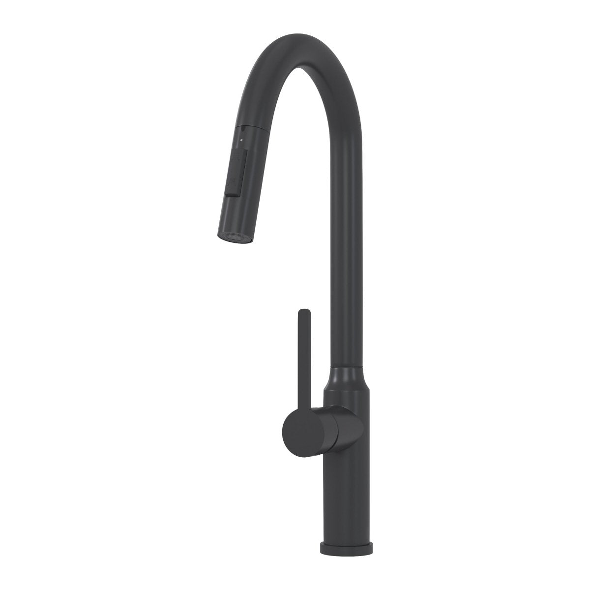 18.83" CUPC Certified Pull - down Kitchen Faucet (Matt Black Finish) - HomeDIYer